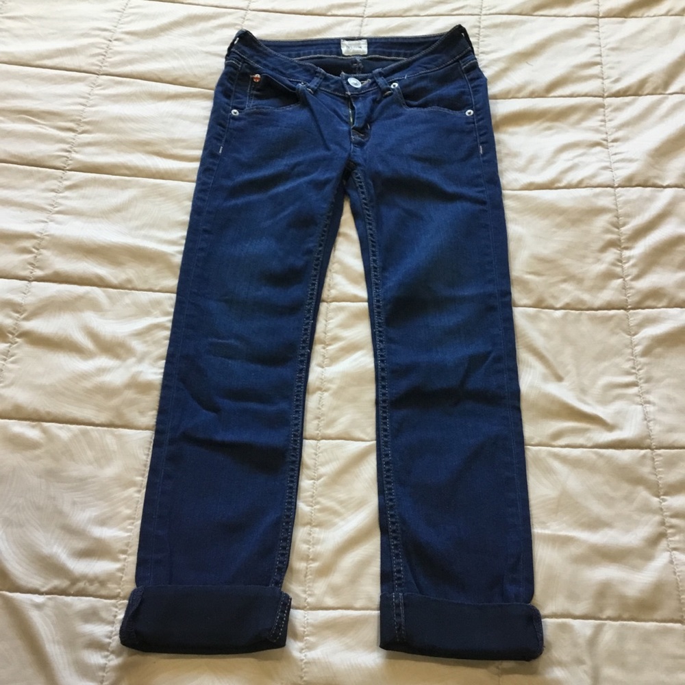 EUC Hudson Jeans cropped denim, size 25